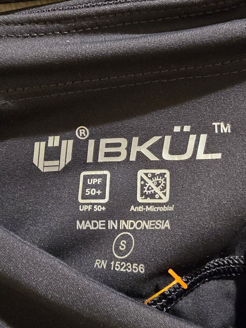 IBKUL High Performance Leggings in Black UPF 50+ Sz S - Picture 5 of 5